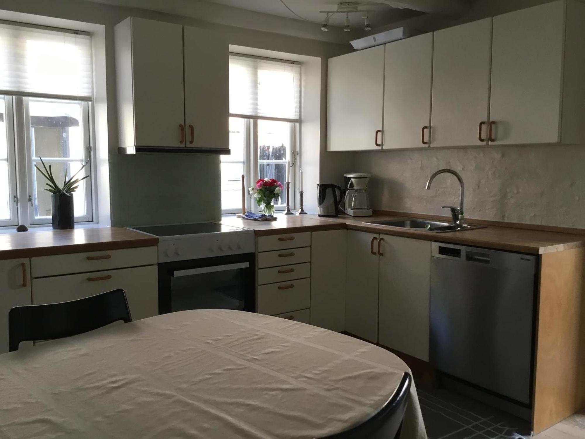 Rebslagerhuset Apartment รีเบอ ภายนอก รูปภาพ